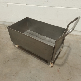 Stainless steel mobile cart